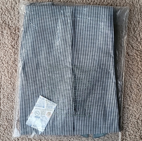 NWT ChefWorks Unisex Basic Chef Pants, Size: 34, Color: Black/White Checkered - Picture 8 of 10